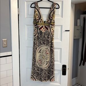 Vintage Nicole Miller Scarf Dress